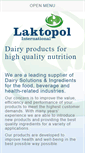 Mobile Screenshot of laktopolinternational.com